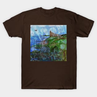 Dunure Castle & Labyrinth T-Shirt